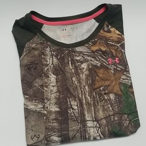 UnderArmour | Realtree Camo HeatGear Tee